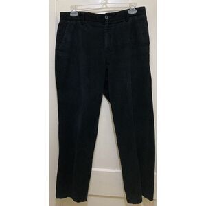 Dockers Mens Corduroy Pants 36x32 Black Classic Fit 100% Cotton Business‎ Casual